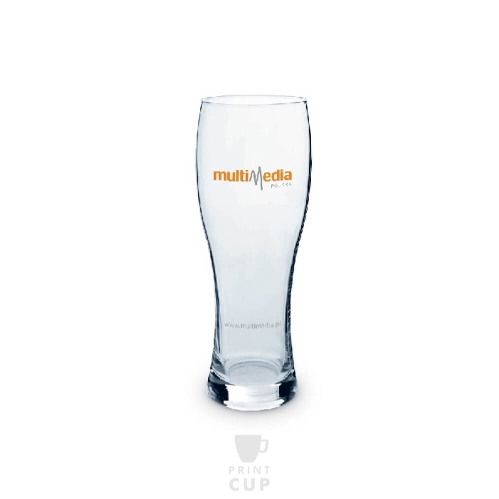 Szklanka do piwa z logo firmy