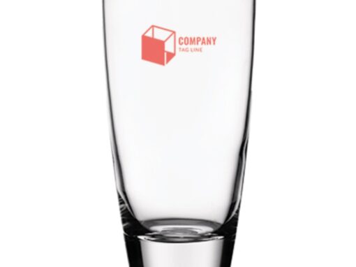 Wysoka szklanka z nadrukiem logo KZL13515-14a